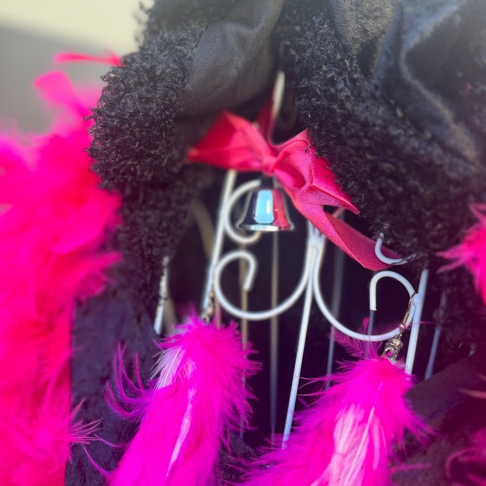 Pink & Black Cutie Sheep Costume